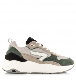 HUBGLIDELightBoneOffWhiteGreenMeshHeren