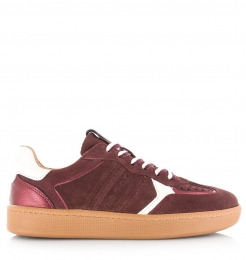 DWRS-MirabelbordeauxsneakersSuedeDames