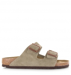 BIRKENSTOCK-ArizonaslipperstaupeSuedeUnisex