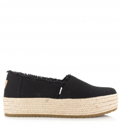 Toms-ValenciaEspadrillesmetplateaCanvasDames