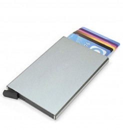 Figuretta-CardholdersilvermetallicAluminium