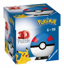 3DPuzzel-PokemonGreatball54stukjes