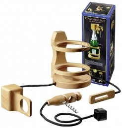 Flessenpuzzelmetkurkentrekker