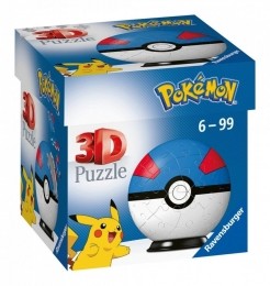 3DPuzzel-PokemonGreatball54stukjes