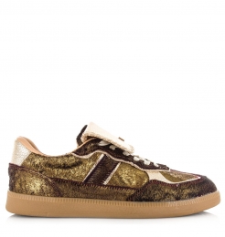 BaboucheIradarkbrowngoldLeerDames