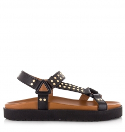 DWRS-KODIAKlerensandalenmetstudsLeerDames