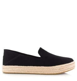 Toms-CarolinablackflatformSuedeDames