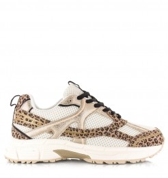 SneakersYanogoldleopardMeshDames