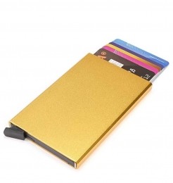 Figuretta-CardholderorangemetallicAluminium