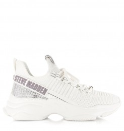 SteveMadden-Maxilla-REsneakerwhiteTextielDames