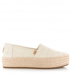 Toms-ValenciaEspadrillesmetplateaTextielDames