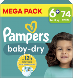 Pampers-BabyDry-Maat6-MegaPack-74luiers-1419KG