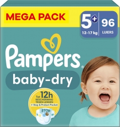 Pampers-BabyDry-Maat5-MegaPack-96stuks-1217KG