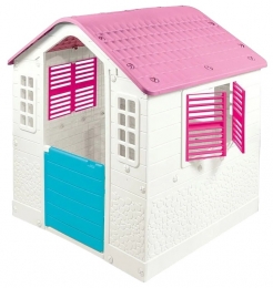 DoluRozeWitSpeelhuisje