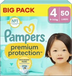 Pampers-PremiumProtection-Maat4-BigPack-50luiers-914KG