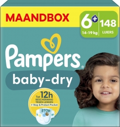 Pampers-BabyDry-Maat6-Maandbox-148Luiers