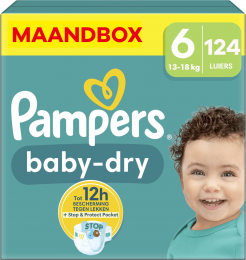 Pampers-BabyDry-Maat6-Maandbox-124luiers-1318KG