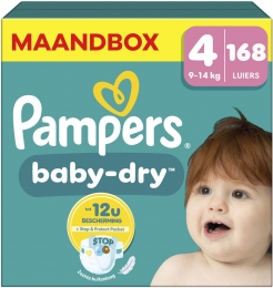 Pampers-BabyDry-Maat4-Maandbox-168stuks-914KG