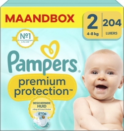 Pampers-PremiumProtection-Maat2-Maandbox-204Stuks-4-8kg