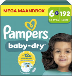 Pampers-BabyDry-Maat6-MegaMaandbox-192Luiers