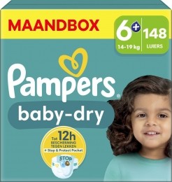 Pampers-BabyDry-Maat6-Maandbox-148Luiers