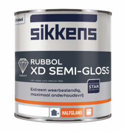 SikkensRubbolXDSemiGloss-OpKleurGemengd-1L