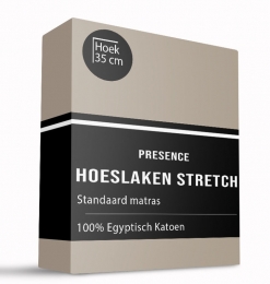 Hoeslaken-EgyptischKatoenJerseyStretch-Taupe-180x200cm-Taupe-Presence-Dekbed-Discounternl