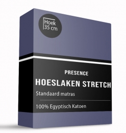 Hoeslaken-EgyptischKatoenJerseyStretch-Navy-100x200cm-Blauw-Presence-Dekbed-Discounternl