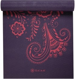 GaiamYogaMat-6mm-AubergineSwirl
