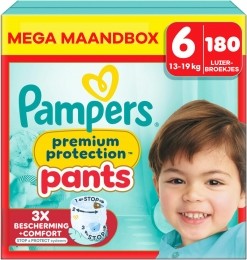 Pampers-PremiumProtectionPants-Maat6-Maandbox-180stuks-15KG