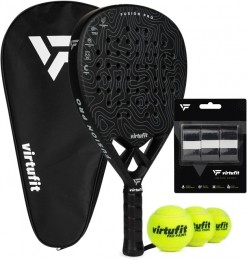 VirtuFitFusionPadelSet-Zwart-Silver