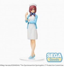 TheQuintessentialQuintuplets2SPMPVCStatueMikuNakanoNurseVer21cm