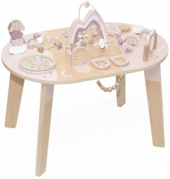 LabelLabelRozeHoutenActiviteitentafel