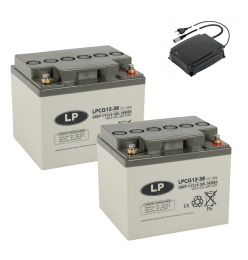 LandportLP2xLPCG12-38accus12volt38ahc-Goacculader24v6A