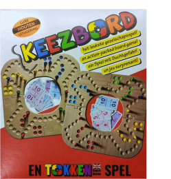 Keezbord4-6PersonenHout