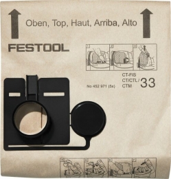 Festool452971FIS-CTCTLCTM335FilterzakVoorCT33-452971