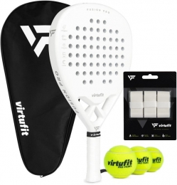 VirtuFitFusionProPadelSet-Wit-Silver