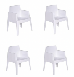 BoxTuinstoelWit4stuks-Gardenimpressions