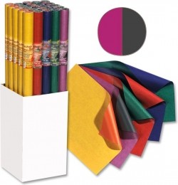 FoliaCadeaupapier-Dubbelzijdiginpakpapieroprol70x200cmPaarsenAntraciet