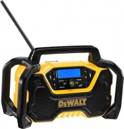 DeWALTDCR029-QW18VLi-ionXRAccuDABBouwradioMetOplaadfunctie-WerktOpNetstroomAccu