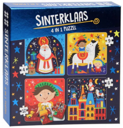 Sinterklaas-4in1puzzel469en12stukjes