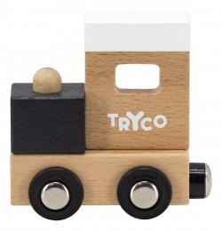 TrycoHoutenGekleurdeLettertrein-LocomotiefTR-353046