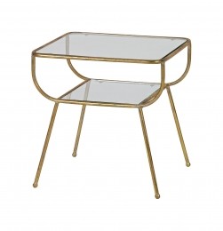 WOOODGlazenBijzettafelAmazing-AntiqueBrass-Vierkant-BePureHome