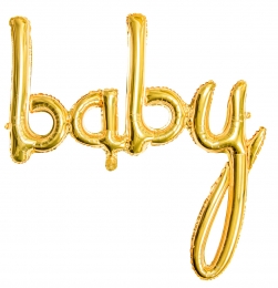 Jep-PartyBabyGoudFolieballonFB42M-019