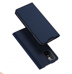 DuxDucis-TelefoonhoesjegeschiktvoorXiaomiRedmiNote10-SkinProBookCase-Blauw