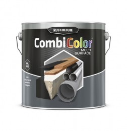 Rust-OleumCombicolorMulti-SurfaceSatin-RAL9005Gitzwart-25L