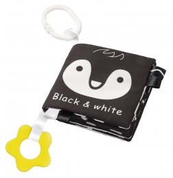 BabyOnoBlackWhiteZachtBuggyboekje