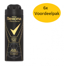 RexonaRexonaDeosprayMen-SportCool150ml6xVoordeelpak
