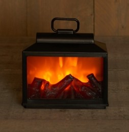 Batterijverlichtinghaardzwart18x19x16cmmettimer-Annascollection