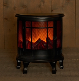 Batterijverlichtinghaardzwart30x16x35cmmettimerAnnascollection-Annascollection